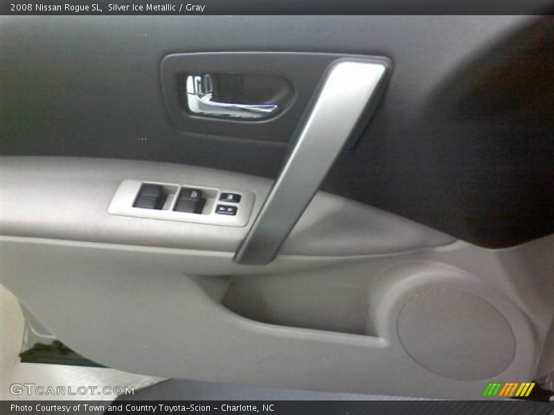 Silver Ice Metallic / Gray 2008 Nissan Rogue SL
