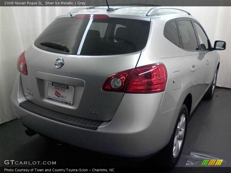 Silver Ice Metallic / Gray 2008 Nissan Rogue SL
