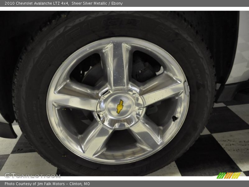 Sheer Silver Metallic / Ebony 2010 Chevrolet Avalanche LTZ 4x4
