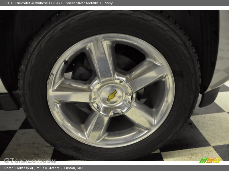 Sheer Silver Metallic / Ebony 2010 Chevrolet Avalanche LTZ 4x4