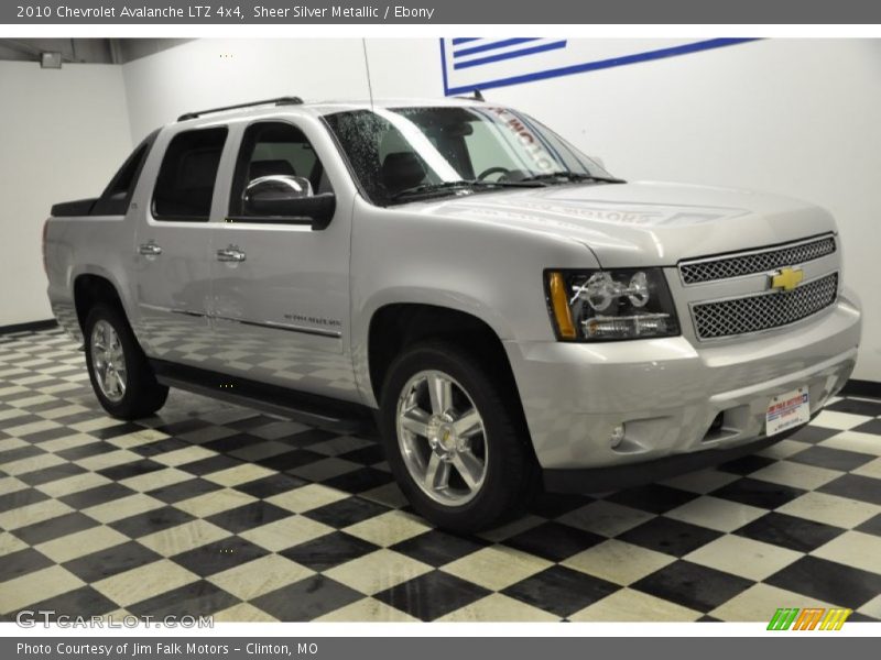 Sheer Silver Metallic / Ebony 2010 Chevrolet Avalanche LTZ 4x4