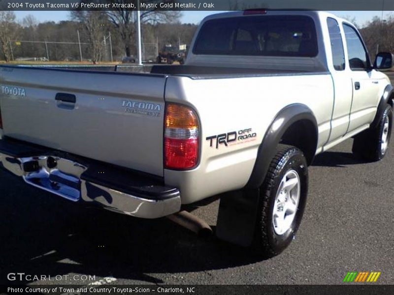 Mystic Gold Metallic / Oak 2004 Toyota Tacoma V6 PreRunner Xtracab