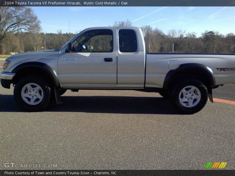 Mystic Gold Metallic / Oak 2004 Toyota Tacoma V6 PreRunner Xtracab