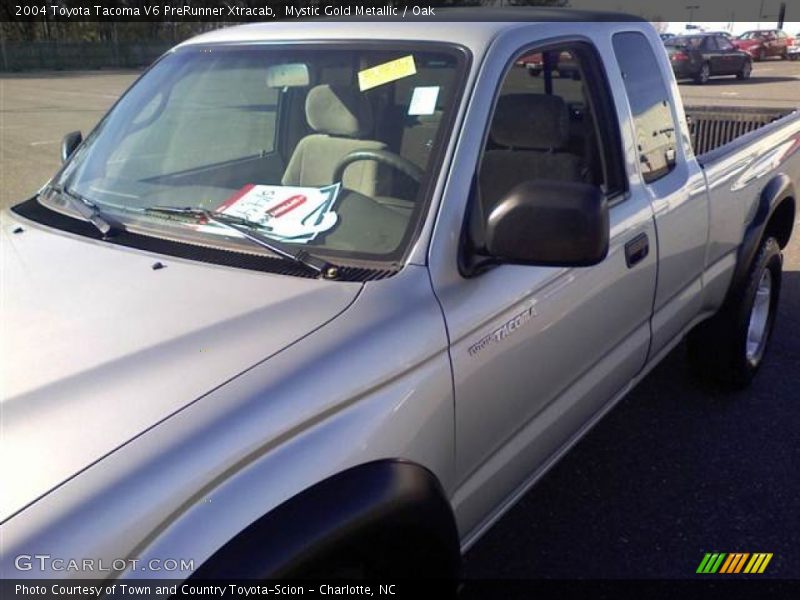 Mystic Gold Metallic / Oak 2004 Toyota Tacoma V6 PreRunner Xtracab