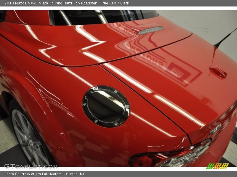 True Red / Black 2010 Mazda MX-5 Miata Touring Hard Top Roadster