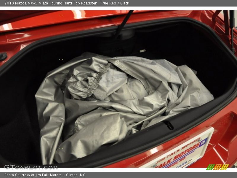 True Red / Black 2010 Mazda MX-5 Miata Touring Hard Top Roadster