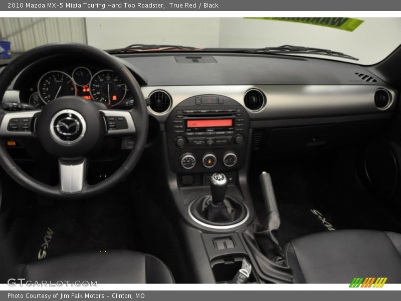 Dashboard of 2010 MX-5 Miata Touring Hard Top Roadster