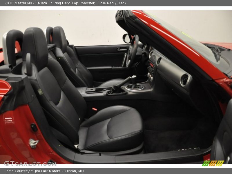  2010 MX-5 Miata Touring Hard Top Roadster Black Interior