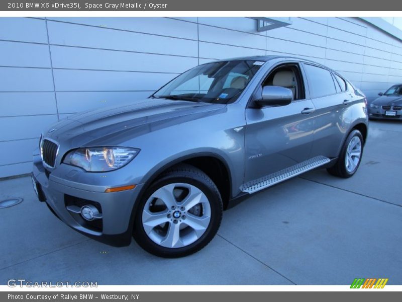 Space Gray Metallic / Oyster 2010 BMW X6 xDrive35i