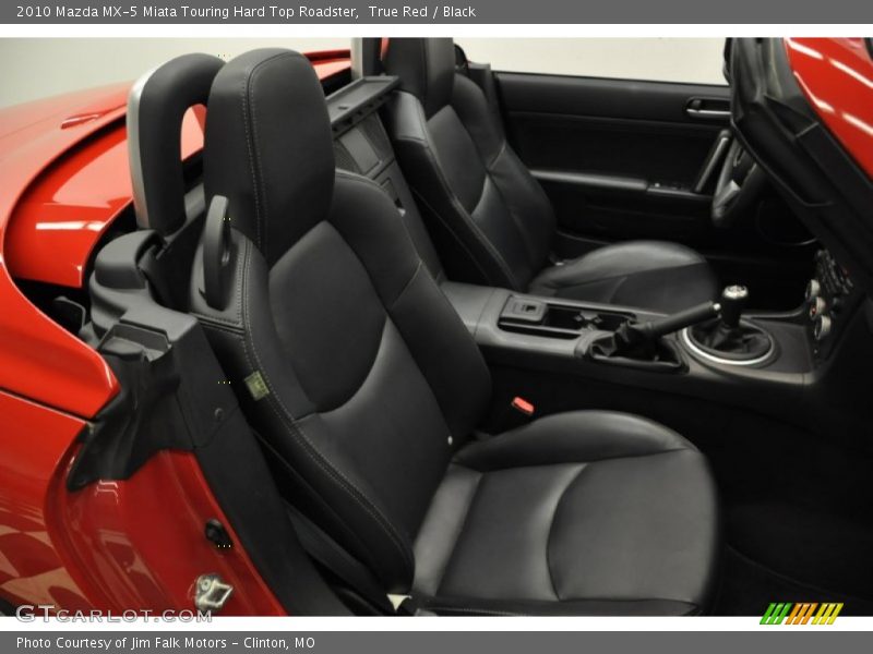  2010 MX-5 Miata Touring Hard Top Roadster Black Interior