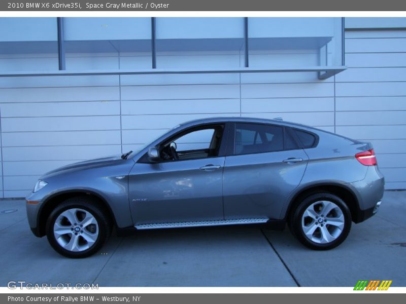 Space Gray Metallic / Oyster 2010 BMW X6 xDrive35i