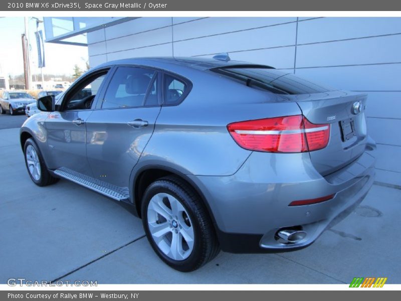 Space Gray Metallic / Oyster 2010 BMW X6 xDrive35i