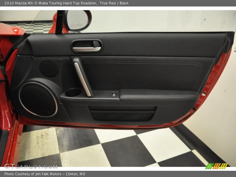 True Red / Black 2010 Mazda MX-5 Miata Touring Hard Top Roadster