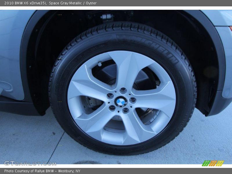 Space Gray Metallic / Oyster 2010 BMW X6 xDrive35i