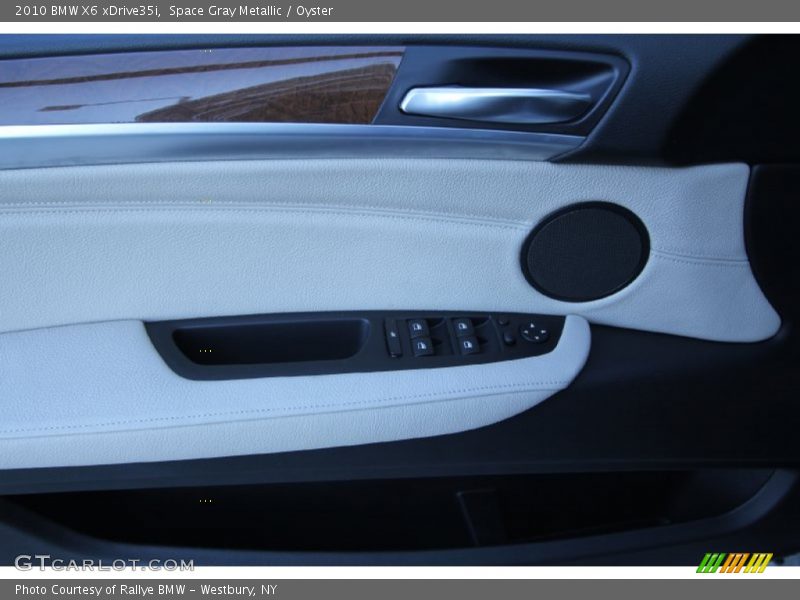 Space Gray Metallic / Oyster 2010 BMW X6 xDrive35i