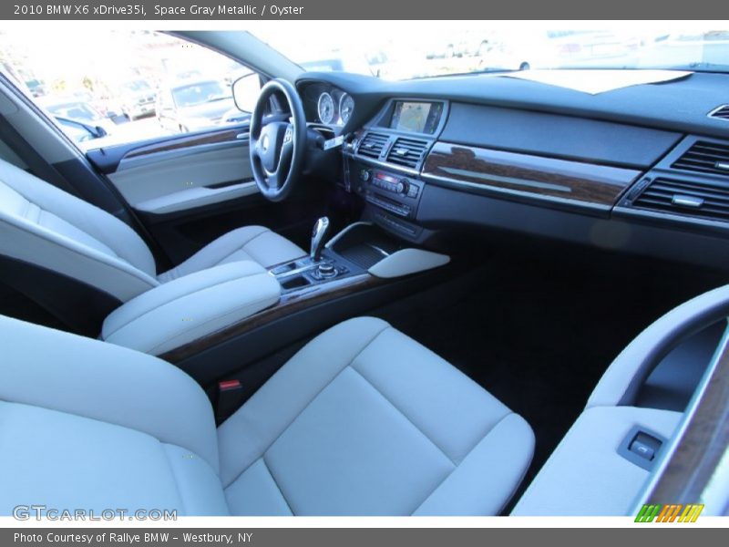 Space Gray Metallic / Oyster 2010 BMW X6 xDrive35i