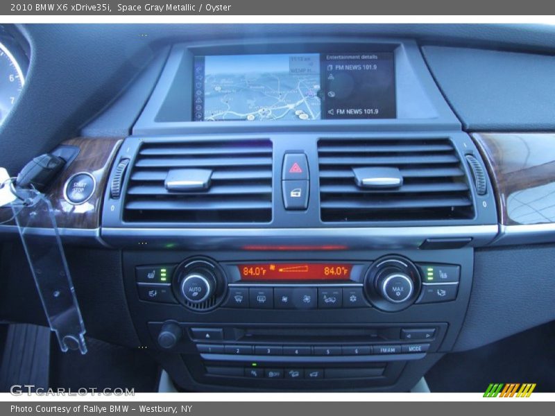 Space Gray Metallic / Oyster 2010 BMW X6 xDrive35i