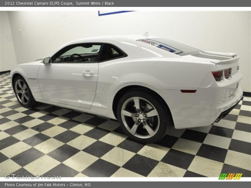 Summit White / Black 2012 Chevrolet Camaro SS/RS Coupe