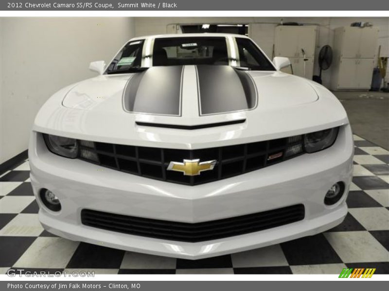 Summit White / Black 2012 Chevrolet Camaro SS/RS Coupe