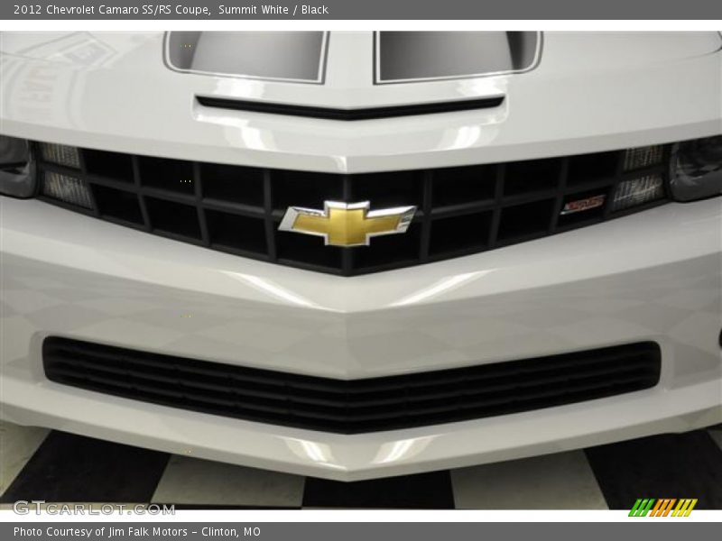 Summit White / Black 2012 Chevrolet Camaro SS/RS Coupe