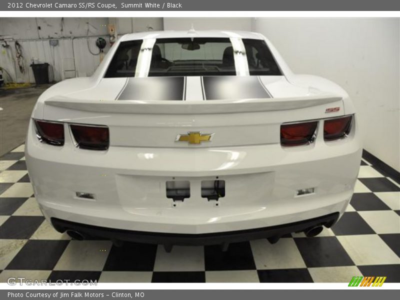 Summit White / Black 2012 Chevrolet Camaro SS/RS Coupe