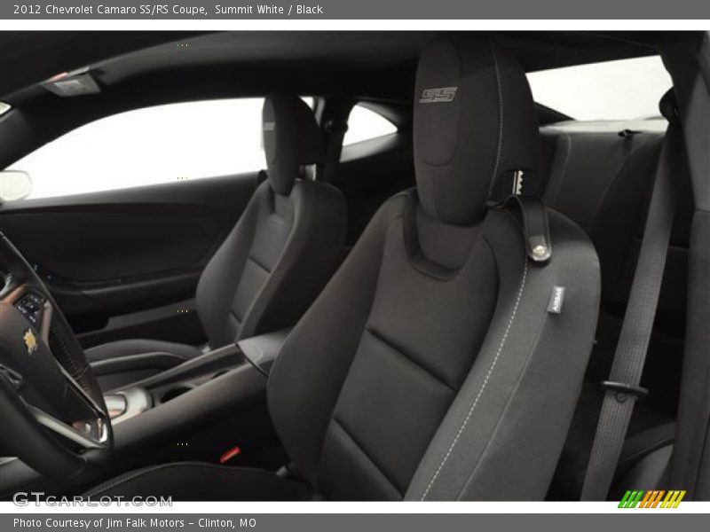 Summit White / Black 2012 Chevrolet Camaro SS/RS Coupe