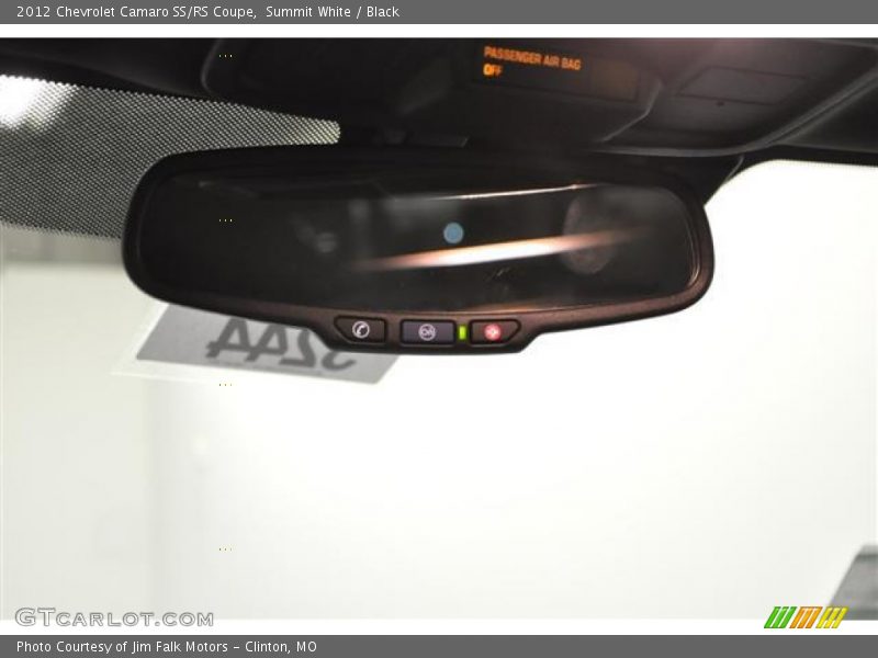 Summit White / Black 2012 Chevrolet Camaro SS/RS Coupe
