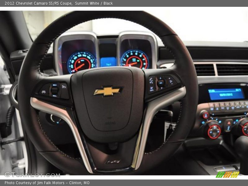 Summit White / Black 2012 Chevrolet Camaro SS/RS Coupe