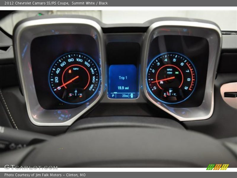 Summit White / Black 2012 Chevrolet Camaro SS/RS Coupe