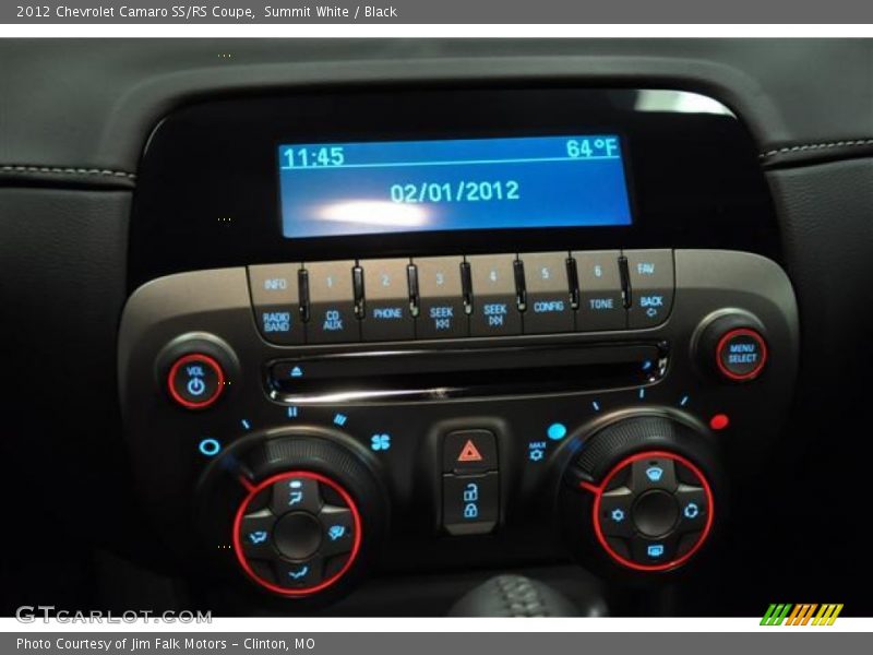Summit White / Black 2012 Chevrolet Camaro SS/RS Coupe