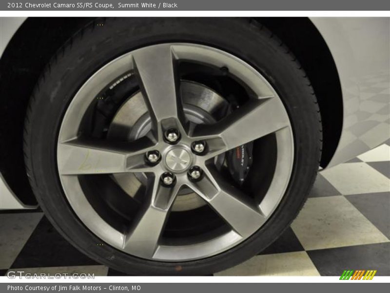 Summit White / Black 2012 Chevrolet Camaro SS/RS Coupe