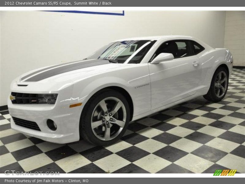 Summit White / Black 2012 Chevrolet Camaro SS/RS Coupe