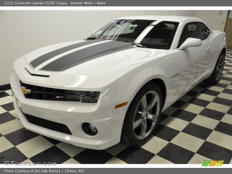 Summit White / Black 2012 Chevrolet Camaro SS/RS Coupe