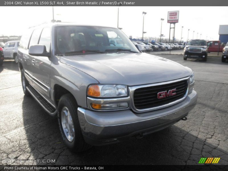 Silver Birch Metallic / Pewter/Dark Pewter 2004 GMC Yukon XL 1500 SLT 4x4