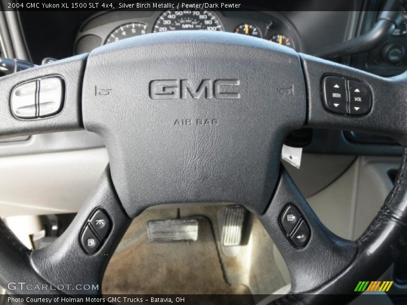 Silver Birch Metallic / Pewter/Dark Pewter 2004 GMC Yukon XL 1500 SLT 4x4
