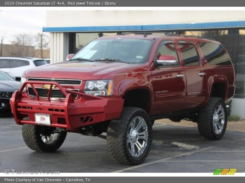 Red Jewel Tintcoat / Ebony 2010 Chevrolet Suburban LT 4x4