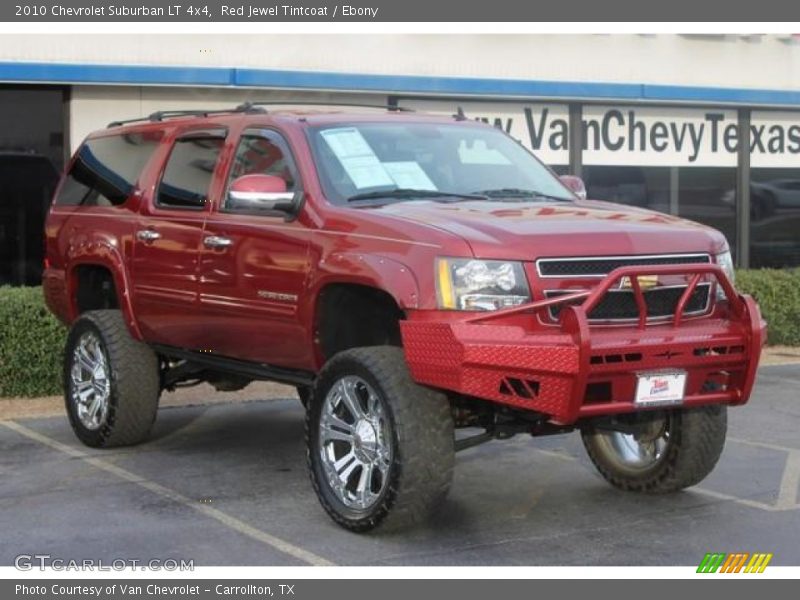 Red Jewel Tintcoat / Ebony 2010 Chevrolet Suburban LT 4x4