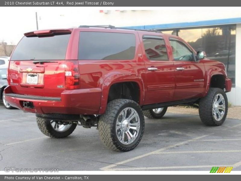 Red Jewel Tintcoat / Ebony 2010 Chevrolet Suburban LT 4x4