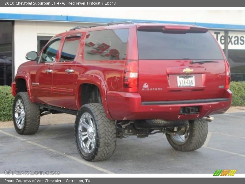 Red Jewel Tintcoat / Ebony 2010 Chevrolet Suburban LT 4x4