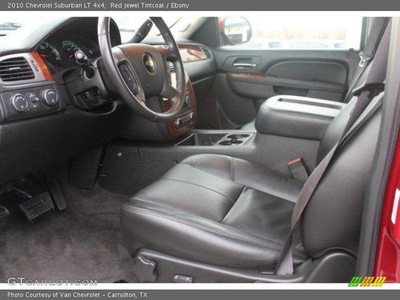 Red Jewel Tintcoat / Ebony 2010 Chevrolet Suburban LT 4x4