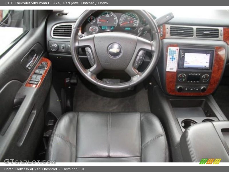 Red Jewel Tintcoat / Ebony 2010 Chevrolet Suburban LT 4x4