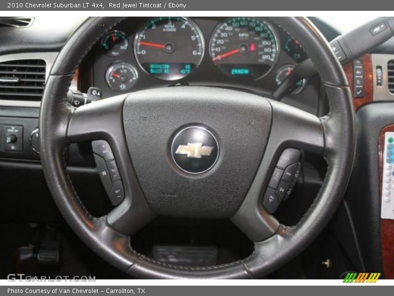 Red Jewel Tintcoat / Ebony 2010 Chevrolet Suburban LT 4x4