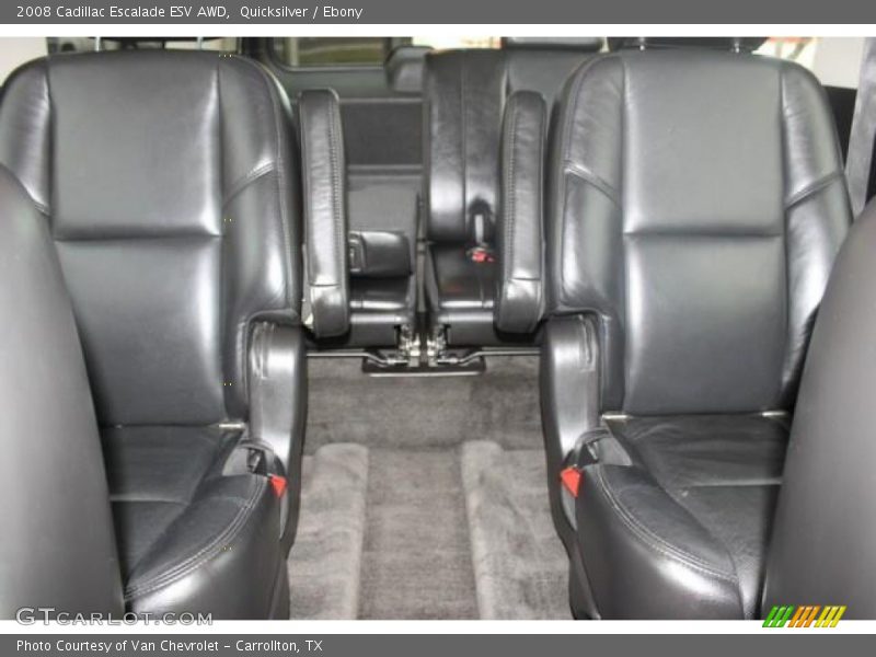 Quicksilver / Ebony 2008 Cadillac Escalade ESV AWD