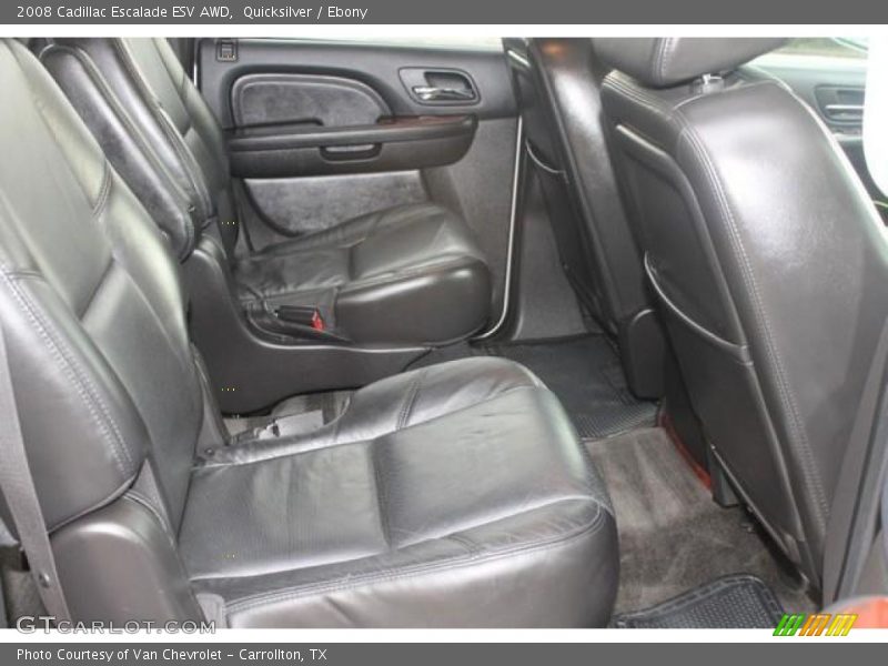 Quicksilver / Ebony 2008 Cadillac Escalade ESV AWD
