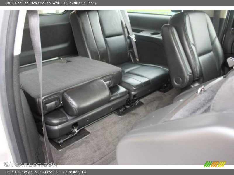 Quicksilver / Ebony 2008 Cadillac Escalade ESV AWD