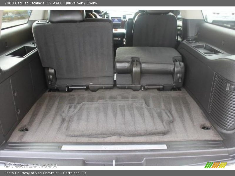  2008 Escalade ESV AWD Trunk