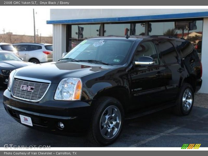 Onyx Black / Ebony 2008 GMC Yukon SLT