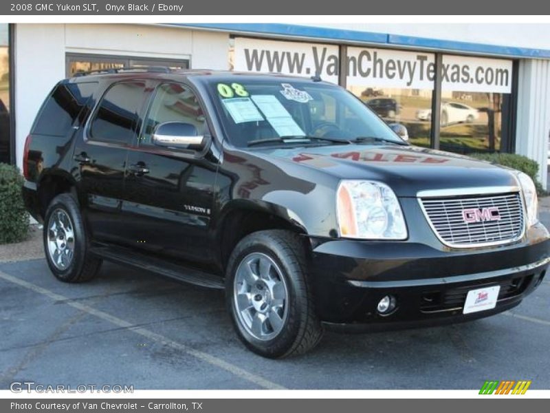 Onyx Black / Ebony 2008 GMC Yukon SLT