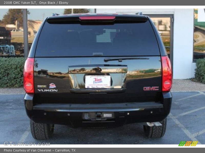 Onyx Black / Ebony 2008 GMC Yukon SLT