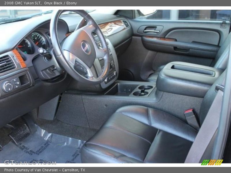 Onyx Black / Ebony 2008 GMC Yukon SLT